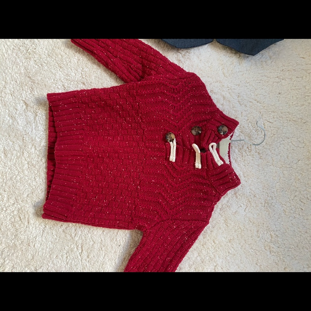 Cat & Jack 18M cable knit sweater